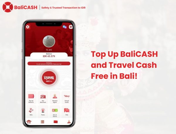 Top Up BaliCASH and Travel Cash-Free in Bali
