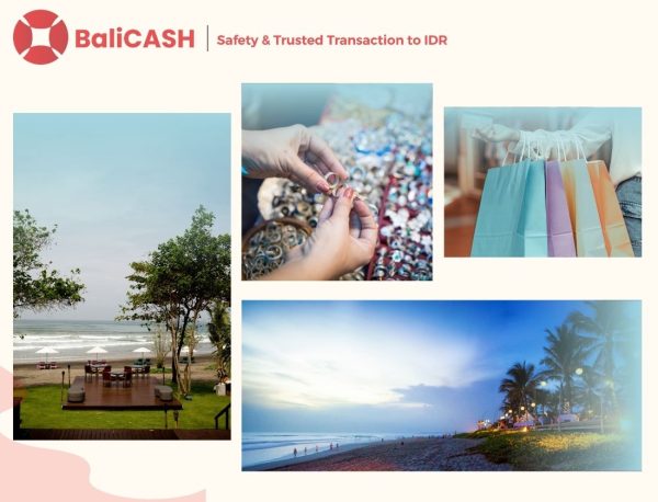 cashless shopping in Seminyak