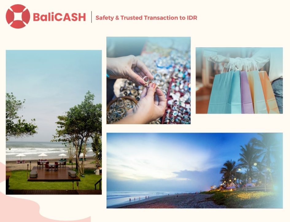 cashless shopping in Seminyak
